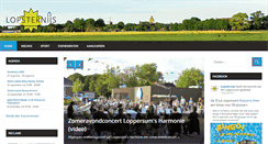 Desktop Screenshot of lopsternijs.nl