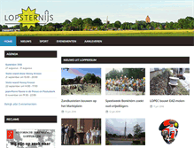 Tablet Screenshot of lopsternijs.nl